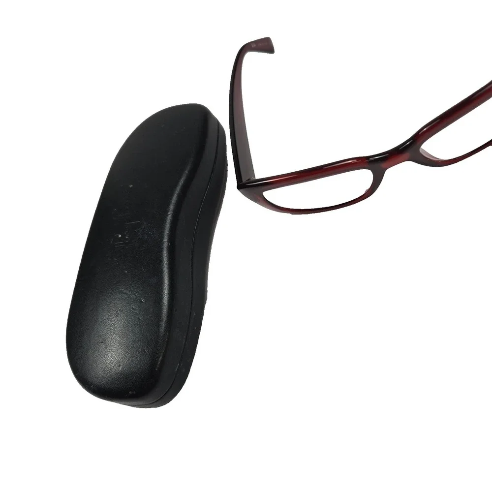 Ray‎ Ban Burgundy Rectangular Glasses Frames Italy RB4122 735/8G 3N